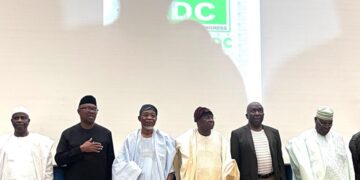 ADC chieftains during a party meeting