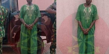 Arrested Kidnap Kingpin, Alhaji Abubakar Bawa