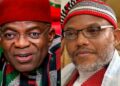 Governor of Abia State, Dr. Alex Otti | IPOB leader Mazi Nnamdi Kanu