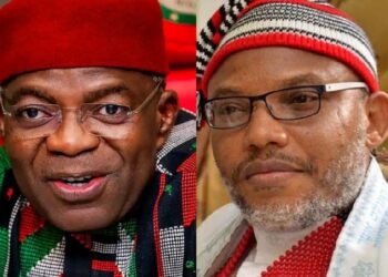 Governor of Abia State, Dr. Alex Otti | IPOB leader Mazi Nnamdi Kanu