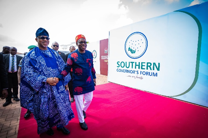 Governors of Anambra and Ogun at the Southern Governors’ Forum