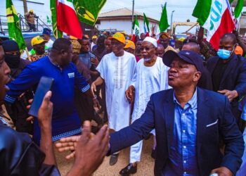 Ex-Interior Minister Ogbeni Rauf Aregbesola supporters in Osun State