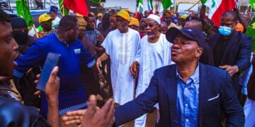 Ex-Interior Minister Ogbeni Rauf Aregbesola supporters in Osun State