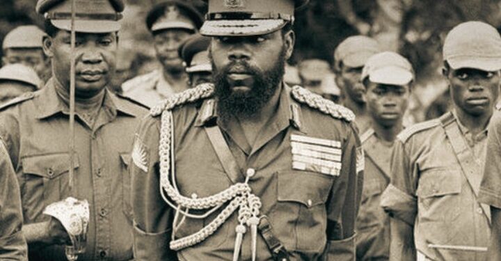Biafra warlord Emeka Odumegwu Ojukwu