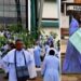 Catholic priests protesting in Enugu against killer herdsmen