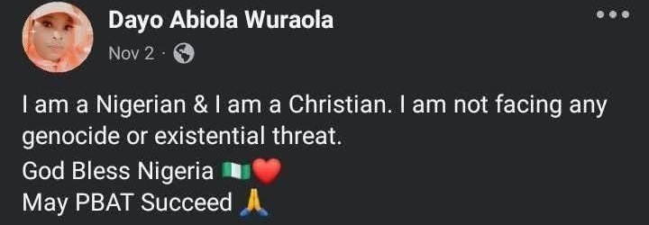 Dayo Abiola Wuraola's post