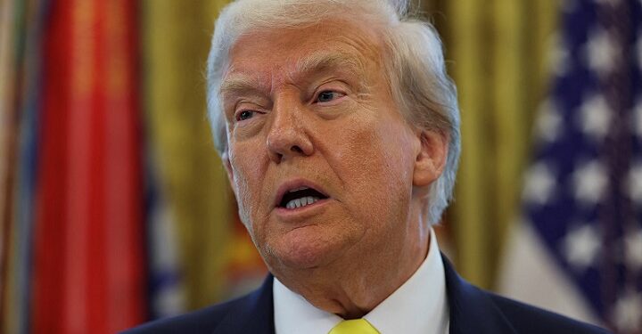 United States President Donald Trump