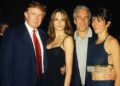 Donald Trump with Jeffrey Epstein