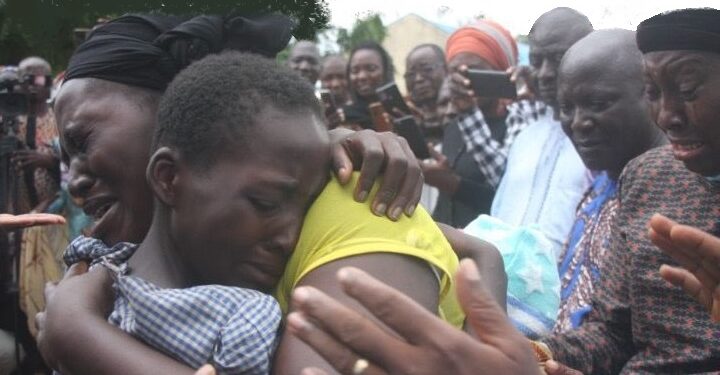 Abducted worshippers of Christ Apostolic Church, Oke-Isegun, Eruku Ekiti LGA, Kwara State, reunited with family members