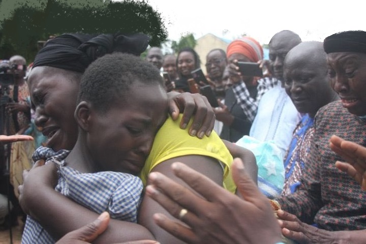 Abducted worshippers of Christ Apostolic Church, Oke-Isegun, Eruku Ekiti LGA, Kwara State, reunited with family members