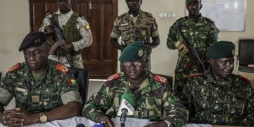 Army takes over power in Guinea Bissau in a coup d'etat