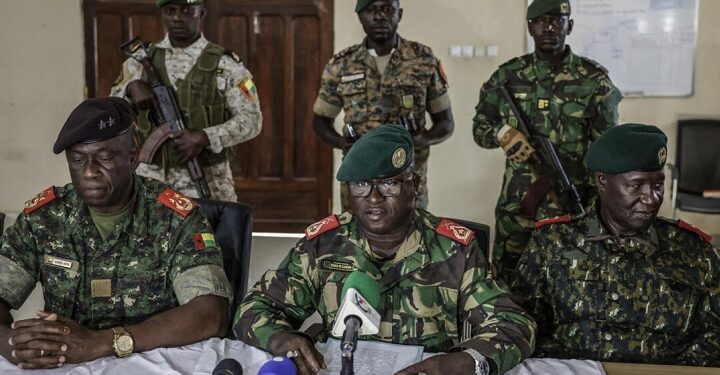 Army takes over power in Guinea Bissau in a coup d'etat