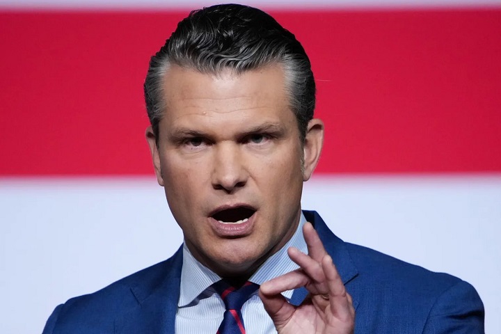 United States' Secretary of War Pete Hegseth