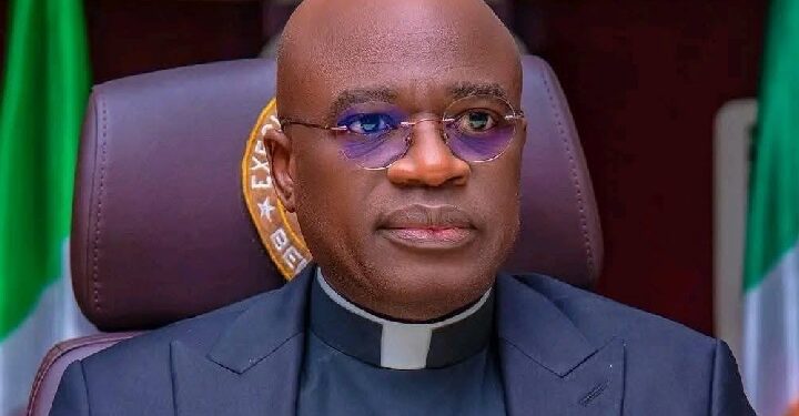 Benue State Governor, Rev. Fr. Hyacinth Alia