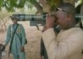 Bandit kingpin Kachalla Dan Sa’adiyya checking out one of his sophisticated weapons