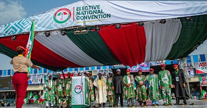 PDP Convention held in Ibadan, November 15 and 16, 2025