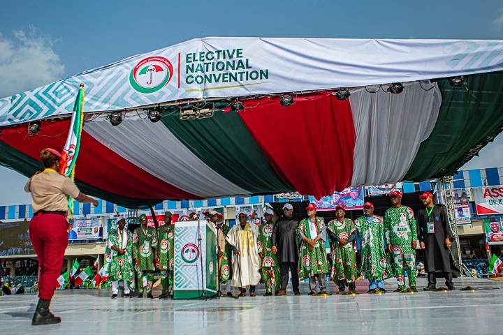 PDP Convention held in Ibadan, November 15 and 16, 2025