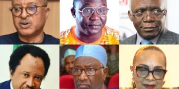 Pat Utomi, Fubara Wabba, Femi Falana, Shehu Sani, Annkio Briggs, Usman Bugaje