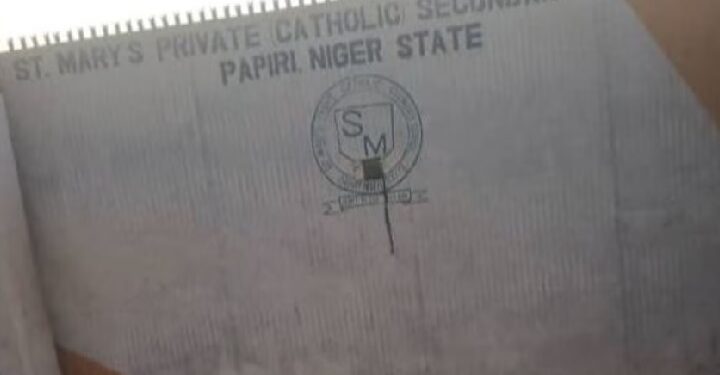 St. Mary’s Catholic Secondary School in Papiri, Niger State