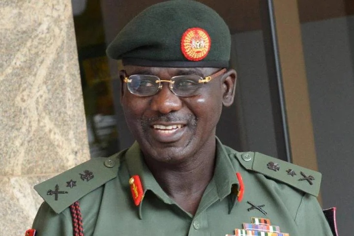 Ex-Chief of Staff of the Nigerian Army, General Tukur Buratai (Retd.)