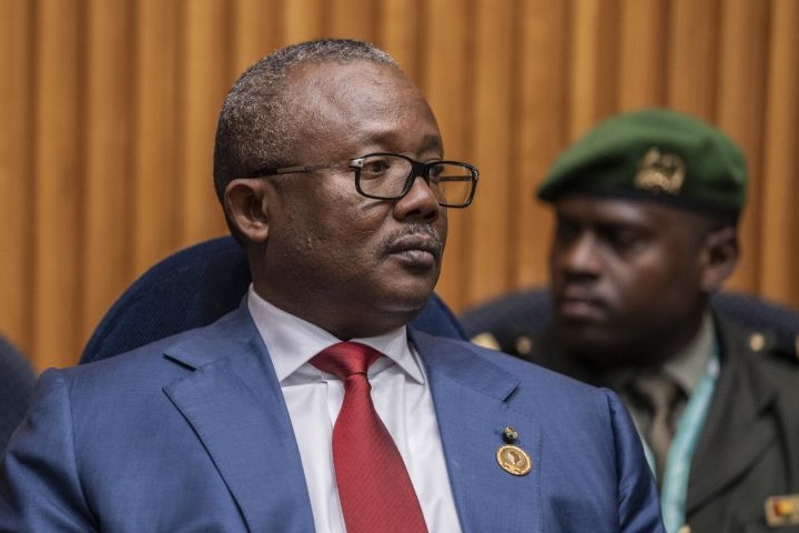 Ousted President Umaro Sissoco Embalo of Guinea Bissau