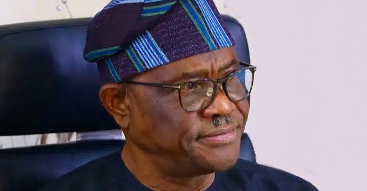 Former governor of Rivers State and Minister of the Federal Capital Territory (FCT), Nyesom Wike