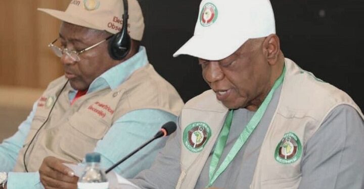 Ghana’s former High Commissioner to Nigeria and ECOWAS, Ambassador Baba Kamara, and Mozambique’s former President Filipe Jacinto Nyusi