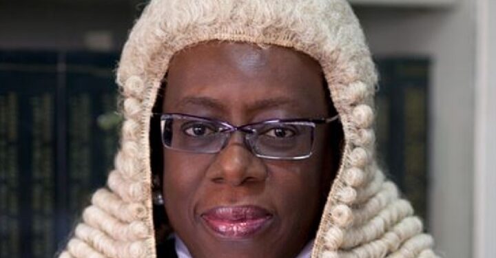 Chief Justice of Nigeria (CJN), Justice Kudirat Kekere-Ekun