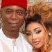Senator Ned Nwoko with Nollywood actress Regina Daniels