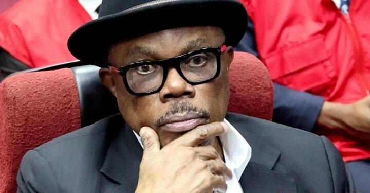 Former Governor of Anambra State, Willie Obiano, during his arraignment in court in Abuja