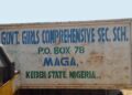 Government Girls Comprehensive Secondary School, Maga, Kebbi State, where 25 students were abducted