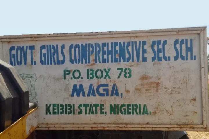 Government Girls Comprehensive Secondary School, Maga, Kebbi State, where 25 students were abducted