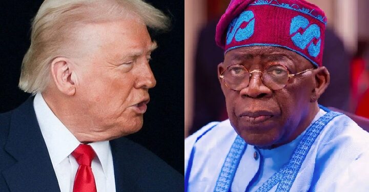 President Donald Trump versus President Bola Ahmed Tinubu