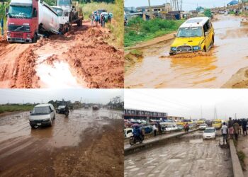Abandoned roads litter Nigeria's hemisphere
