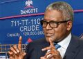Africa's richest businessman, Alhaji Aliko Dangote