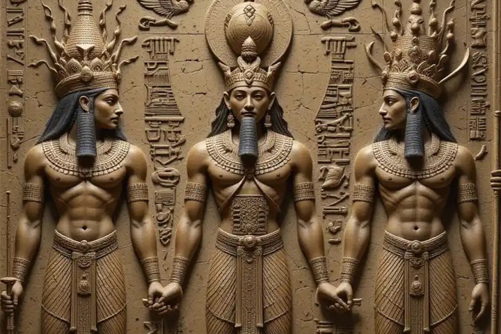 Anu, Enlil, Enki Triad