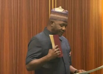 Ex-Chief of Defence Staff, General Christopher Gwabin Musa (Retired) sworn in as Minister of Defence