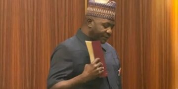 Ex-Chief of Defence Staff, General Christopher Gwabin Musa (Retired) sworn in as Minister of Defence