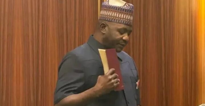 Ex-Chief of Defence Staff, General Christopher Gwabin Musa (Retired) sworn in as Minister of Defence