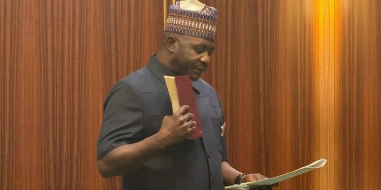 Ex-Chief of Defence Staff, General Christopher Gwabin Musa (Retired) sworn in as Minister of Defence