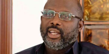 Former Liberian President George Weah