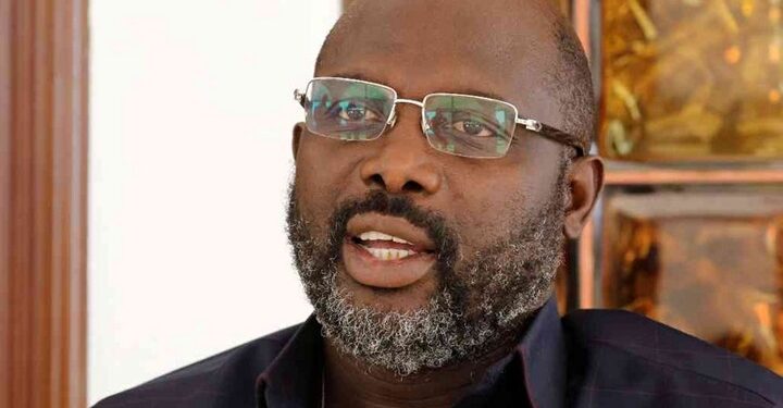 Former Liberian President George Weah