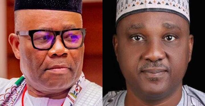 President of the Senate, Godswill Akpabio, Speaker of the House of Representatives, Tajudeen Abass