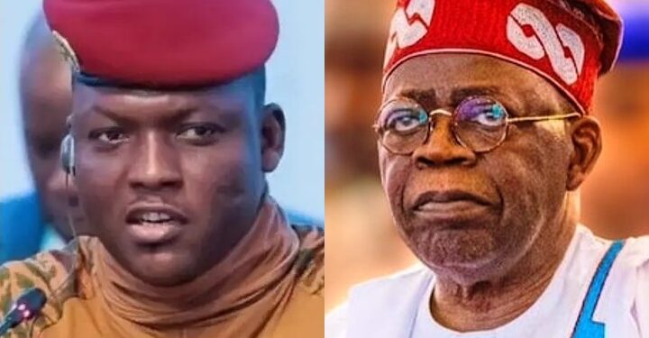 Burkina Faso President Ibrahim Traoré versus President Bola Ahmed Tinubu