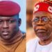 Burkina Faso President Ibrahim Traoré versus President Bola Ahmed Tinubu