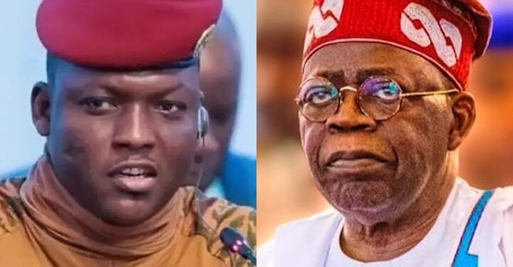 Burkina Faso President Ibrahim Traoré versus President Bola Ahmed Tinubu