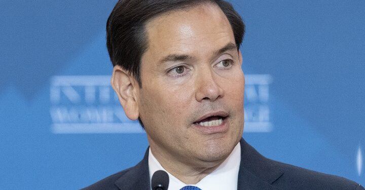 US Secretary of State Marco Rubio