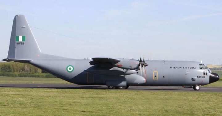 Nigeria’s C-130 Aircraft grounded at Burkina Faso