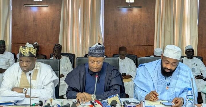 Northern governors and traditional rulers in high-stakes emergency security meeting in Kaduna, December 1, 2025