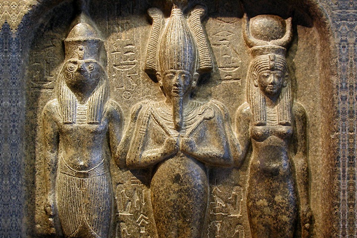Osiris, Isis, and Horus